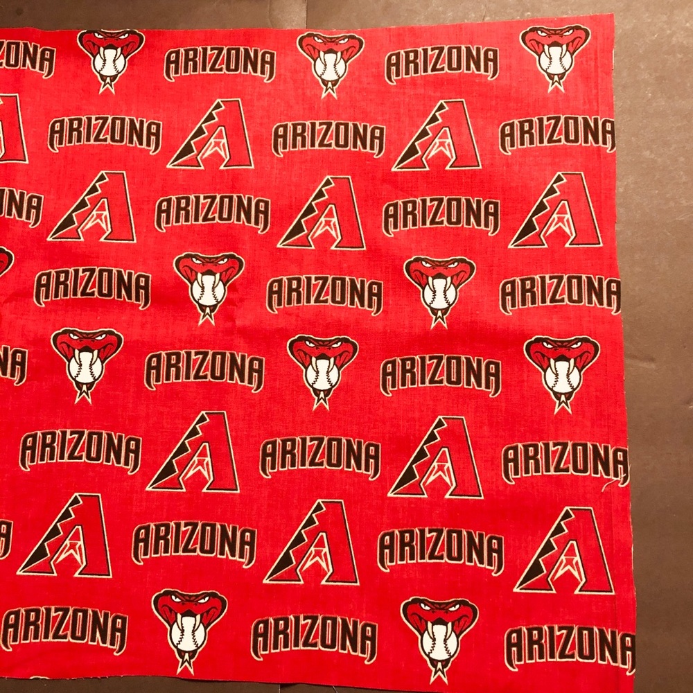 AZ Diamondbacks Cotton Fabric & Black Elastic 😷😷 - Picture 4 of 7